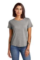 Allmade Women's Relaxed Tri-Blend Scoop Neck Tee