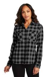 Port Authority Ladies Plaid Flannel Shirt