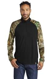 Russell Outdoors Realtree Colorblock Performance 1/4-Zip