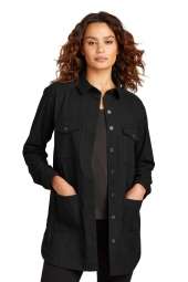 Mercer+Mettle Women's Long Sleeve Twill Overshirt