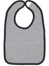 Rabbit Skins 1004 Infant Contrast Trim Bib