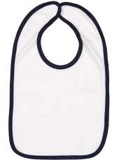 Rabbit Skins 1004 Infant Contrast Trim Bib