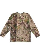 Code Five 3981 Mens Realtree Lng Slv Camo Tee