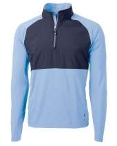 Cutter & Buck Adapt Eco Knit Hybrid Recycled Mens Quarter Zip