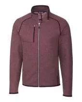 Cutter & Buck Mainsail Sweater-Knit Mens Full Zip Jacket