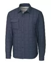 Cutter & Buck Rainier PrimaLoft Mens Eco Insulated Quilted Shirt Jacket