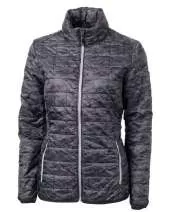 Cutter & Buck Rainier PrimaLoft Womens Eco Insulated Full Zip Printed Puffer Jacket