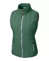 Cutter & Buck Rainier PrimaLoft Womens Eco Insulated Full Zip Puffer Vest