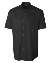 Clique Avesta Stain Resistent Mens Short Sleeve Button Down Shirt