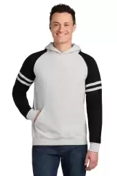 Jerzees 97C Unisex NuBlend Varsity Colorblock Hooded Sweatshirt