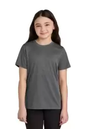 Port & Company PC390Y Port & Co Youth Heather Performance Tee