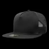 Decky 1040 5 Panel High Profile Structured Cotton Blend Trucker