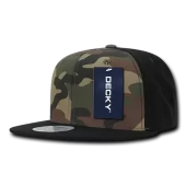 Decky 1049 6 Panel High Profile Structured Camo Snapback