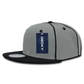 Decky 1078 6 Panel High Profile Structured Piped Snapback