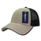 Decky 1136 6 Panel Low Profile Structured Jute Trucker