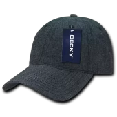 Decky 117 6 Panel Low Profile Relaxed Denim Dad Hat