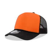 Decky 220 5 Panel Mid Profile Structured Two Tone Foam Trucker