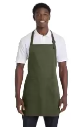Full-Length Apron with Pockets