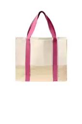 Port Authority BG450 Straw Market Tote