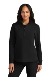 Port Authority LK210 Women'S Wearever Signature Double Pique 1/4-Zip
