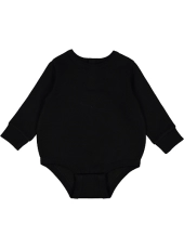 LAT 3421 Infant Lng Slv Fleece Bodysuit