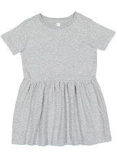 LAT 5333 Toddler Fine Jersey Dress