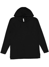 LAT 6917 Unisex Hooded Long Slv Shirt