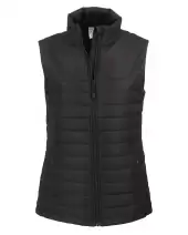 Clique Elevation Recycled Insulated Puffer Womens Full Zip Vest LQO00064