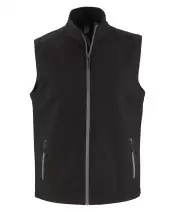 Clique Tempo Recycled Stretch Softshell Mens Full Zip Vest MQO00085