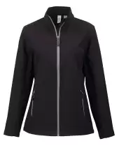 Clique Tempo Recycled Stretch Softshell Womens Full Zip Jacket LQO00068