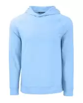 Cutter & Buck Adapt Recycled Soft Knit Stretch Mens Heathered Hooded Pullover  MCK01341
