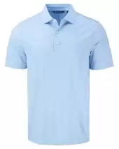 Cutter & Buck Forge Recycled Fine Line Stripe Four-Way Stretch Mens Polo MCK01346