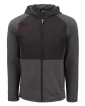 Cutter & Buck Peshastin Epic Versatility Recycled Hybrid Fleece Mens Full Zip Jacket MCK01334