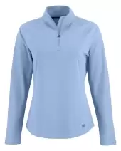 Cutter & Buck Prospect Recycled Featherlight Stretch Womens Quarter Zip LCK00225