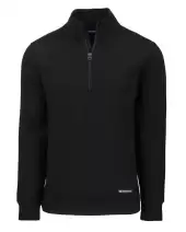 Cutter & Buck Roam Recycled Buttery-Soft Knit Mens Quarter Zip Jacket MCK01308