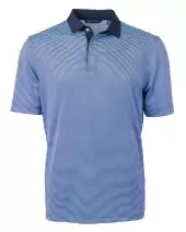 Cutter & Buck Virtue Recycled Micro Stripe Featherlight Pique Mens Big & Tall Polo BCK00007