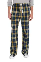 Young Mens Flannel Plaid Pant