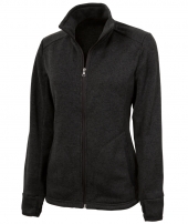 Charles River Women's Heathered Fleece Jacket