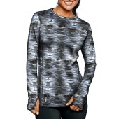 Duofold by Champion Brushed Back Women's Crew (Prints)