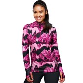 Duofold by Champion THERMatrix™ Women's 1/4 Zip Printed Pullover