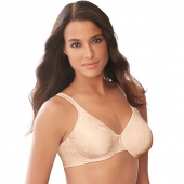 Lilyette by Bali Dream Jacquard Minimizer Bra With Ultimate Back Smoother