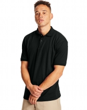 Hanes Men's Cotton-Blend EcoSmart Jersey Polo