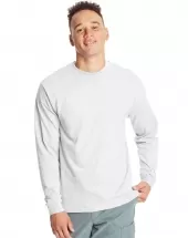 Hanes Adult Beefy-T Long-Sleeve T-Shirt
