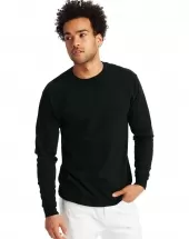 Hanes Adult Beefy-T Long-Sleeve T-Shirt