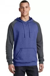 Young Mens Lightweight Fleece Raglan Hoodie