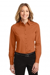 Ladies Long Sleeve Easy Care Shirt