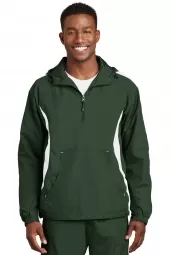 Colorblock Raglan Anorak