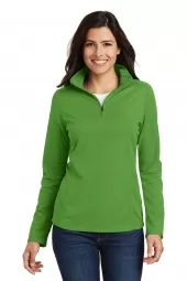 Ladies Pinpoint Mesh 1/2-Zip 