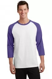 Core Blend 3/4-Sleeve Raglan Tee
