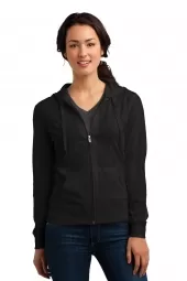 Juniors Jersey Full-Zip Hoodie